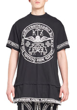 KTZ CHURCH PRINT ROUND LOGO APRON LONG T-SHIRT