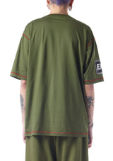 multi-patch T-shirt