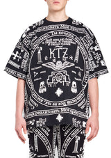 KTZ CAPSULE COLLECTION CHURCH PRINT OVERSIZE T-SHIRT