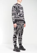 KTZ CAPSULE COLLECTION CHURCH PRINT SWEATSHIRT