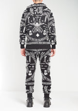 KTZ CAPSULE COLLECTION CHURCH PRINT ZIP HOODIE