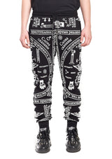 KTZ CAPSULE COLLECTION CHURCH PRINT OVERSIZE JOGGING TROUSER