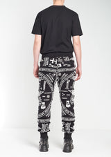 KTZ CAPSULE COLLECTION CHURCH PRINT OVERSIZE JOGGING TROUSER