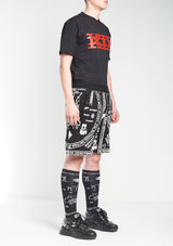 KTZ CAPSULE COLLECTION CHURCH PRINT SHORT