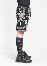 KTZ CAPSULE COLLECTION CHURCH PRINT SHORT