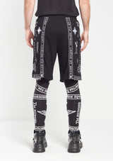 KTZ CAPSULE COLLECTION CHURCH PRINT LEGGING SHORT