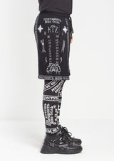 KTZ CAPSULE COLLECTION CHURCH PRINT LEGGING SHORT