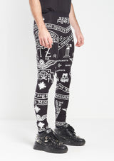 KTZ CAPSULE COLLECTION CHURCH PRINT LEGGING