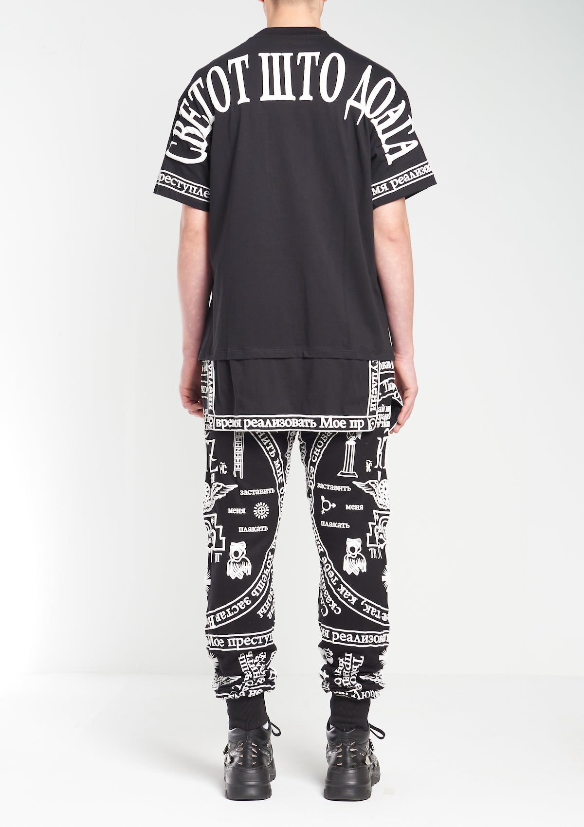 KTZ CHURCH PRINT LONG APRON T-SHIRT – KOKON TO ZAI LTD